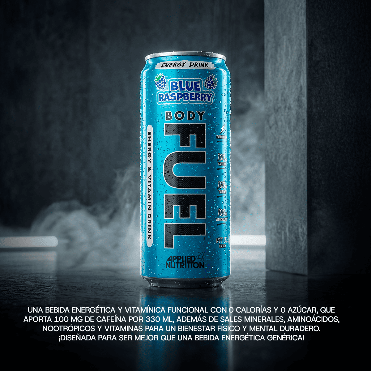 Bodyfuel Energy Can Blue Raspberry
