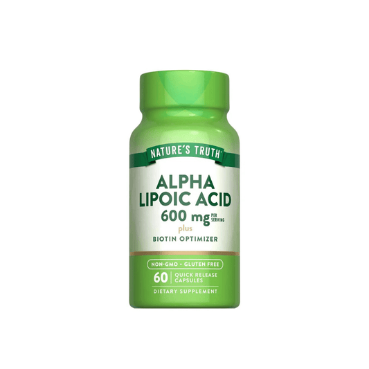 Acido Alpha Lipoic 300 mg + Biotina Natures Truth