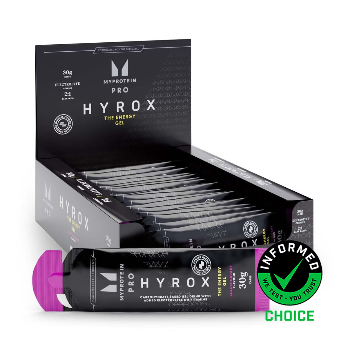 The Energy Gel Blackcurrant Myprotein