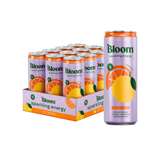 Bebida energética burbujeante Juicy Orange Bloom
