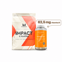 Creatina Myprotein 250 g + Vitamina D3 MyVitamins