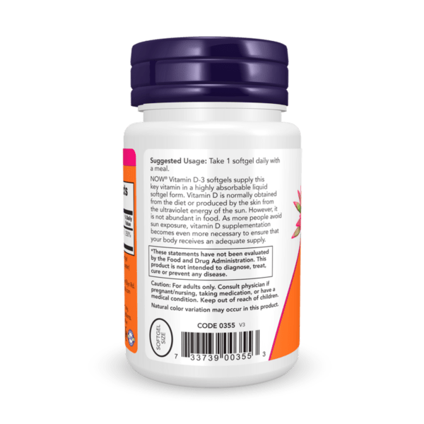 Vitamina D3 2,000 IU