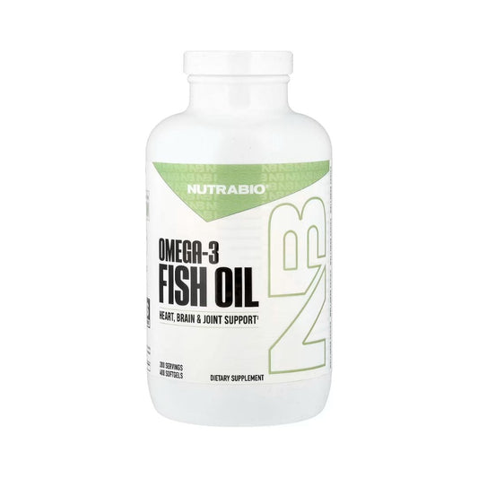 Omega 3, Fish Oil 400 Softgels Nutrabio