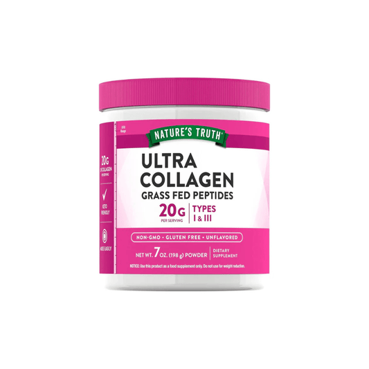 Ultra Colágeno en polvo tipo 1 & 3 Grass Fed 198 gr.