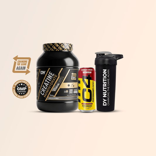 Fuerza DY: Creatina DY 1KG + C4 + Shaker