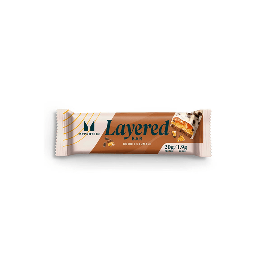 Barra de proteína Layered Cookie Crumble 20gr