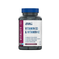 Vitaminas D3 y K2 60 cap. Applied Nutrition - imagen 1