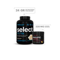 Select Protein Vainilla 1.71 kg PEScience + Prolific 280gr PEScience