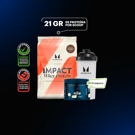 Impact Whey Protein MP Chocolate 2.5 kg + Creatine Creapure 250gr + Shaker 600ml