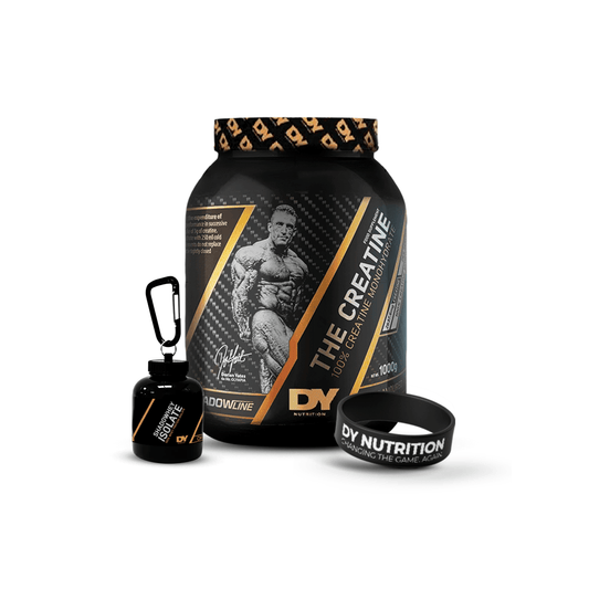 PROMO ANIVERSARIO: CREATINA 1KG DY + LLAVERO DY + PULSERA DY