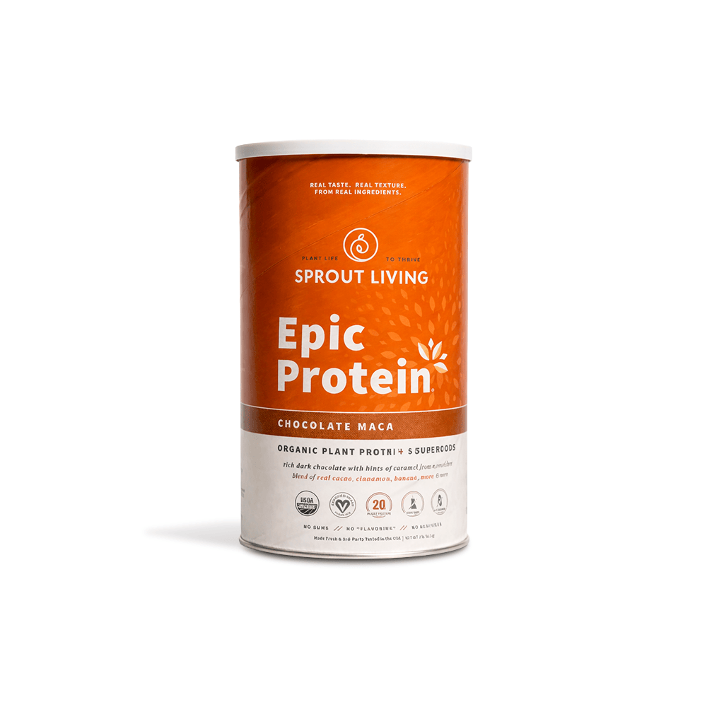 Proteína vegetal orgánica Epic Protein Chocolate