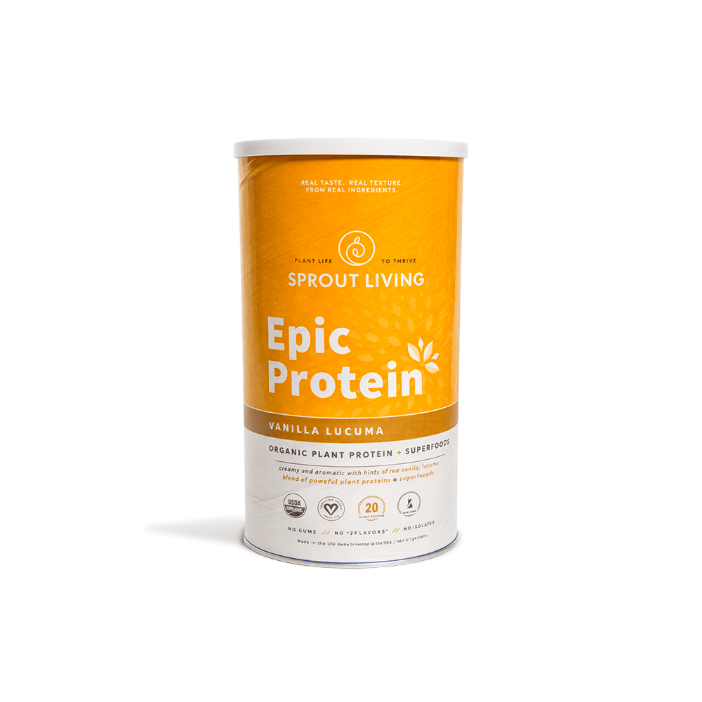 Proteína vegetal orgánica Epic Protein Vainilla Lucuma