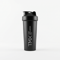 Shaker Negro 600 ml TMX Wellness