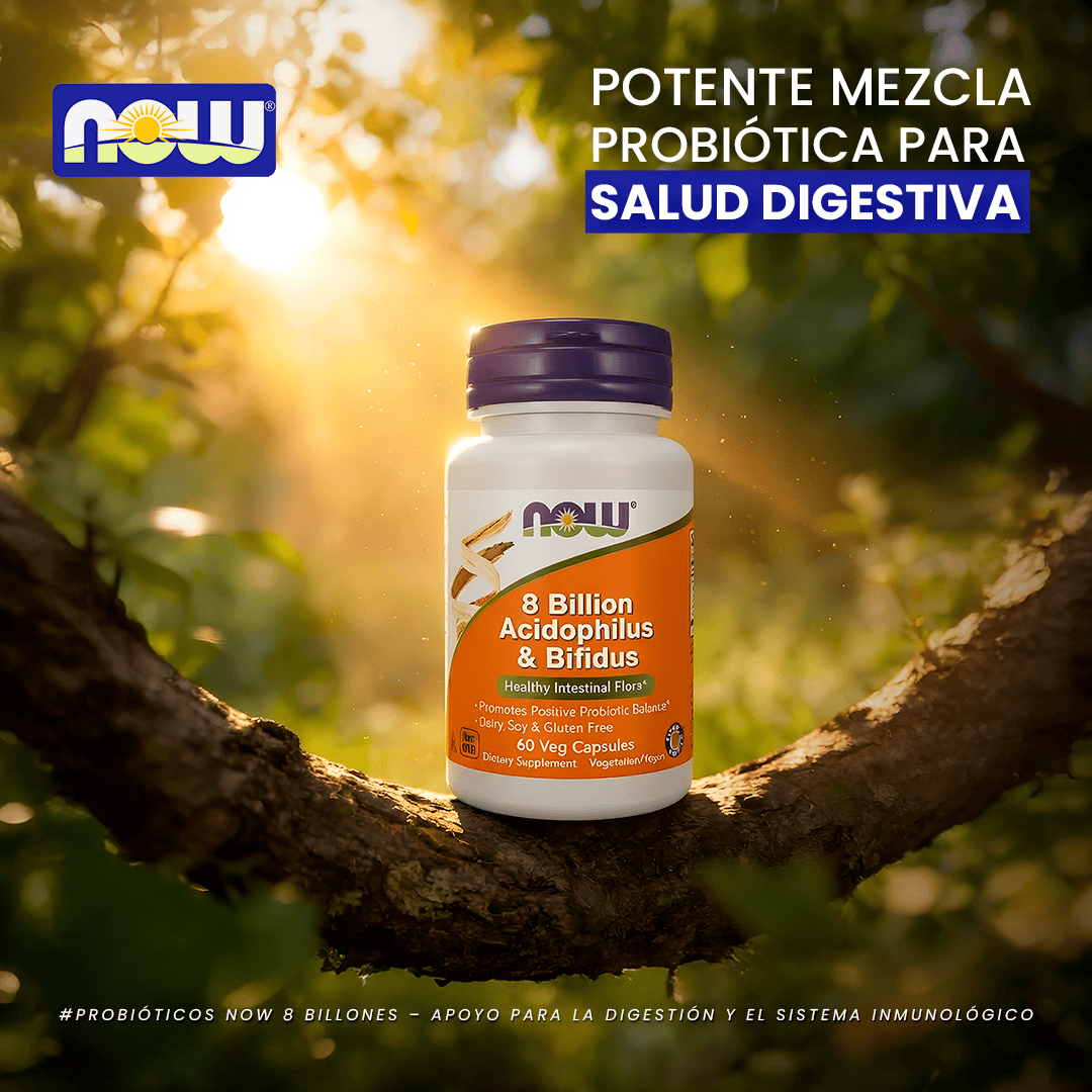 PROBIÓTICOS 8 Billion Acidophilus & Bifidus