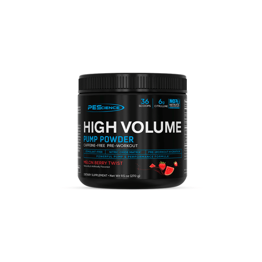 Pre Workout High Volume