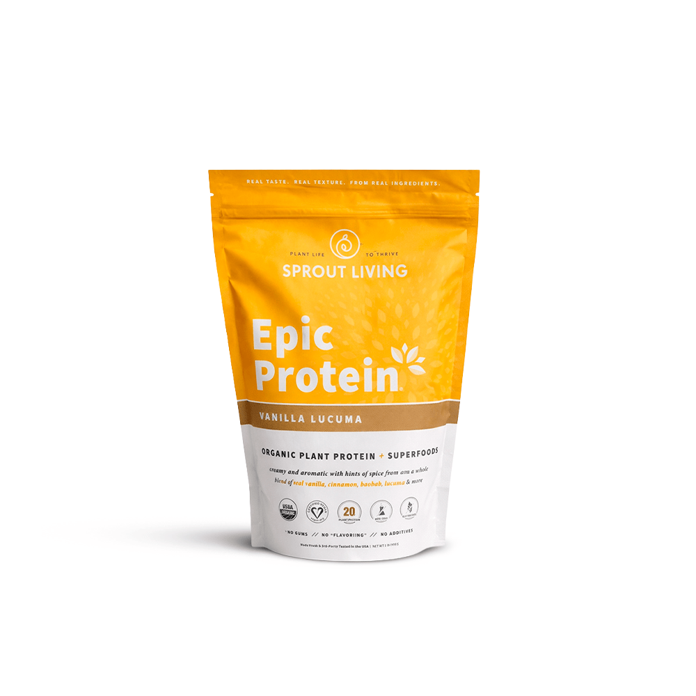 Proteína vegetal orgánica Epic Protein Vainilla Lucuma