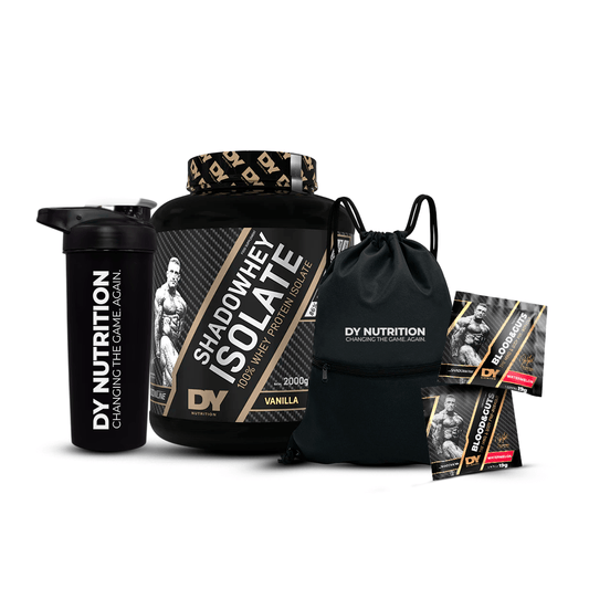 PROMO MONSTRUO: SHADOWISOLATE 2KG + SHAKER 700 ML(SUJETO A STOCK) + 2 SAMPLES BLOOD & GUTS + BOLSO DEPORTIVO DY