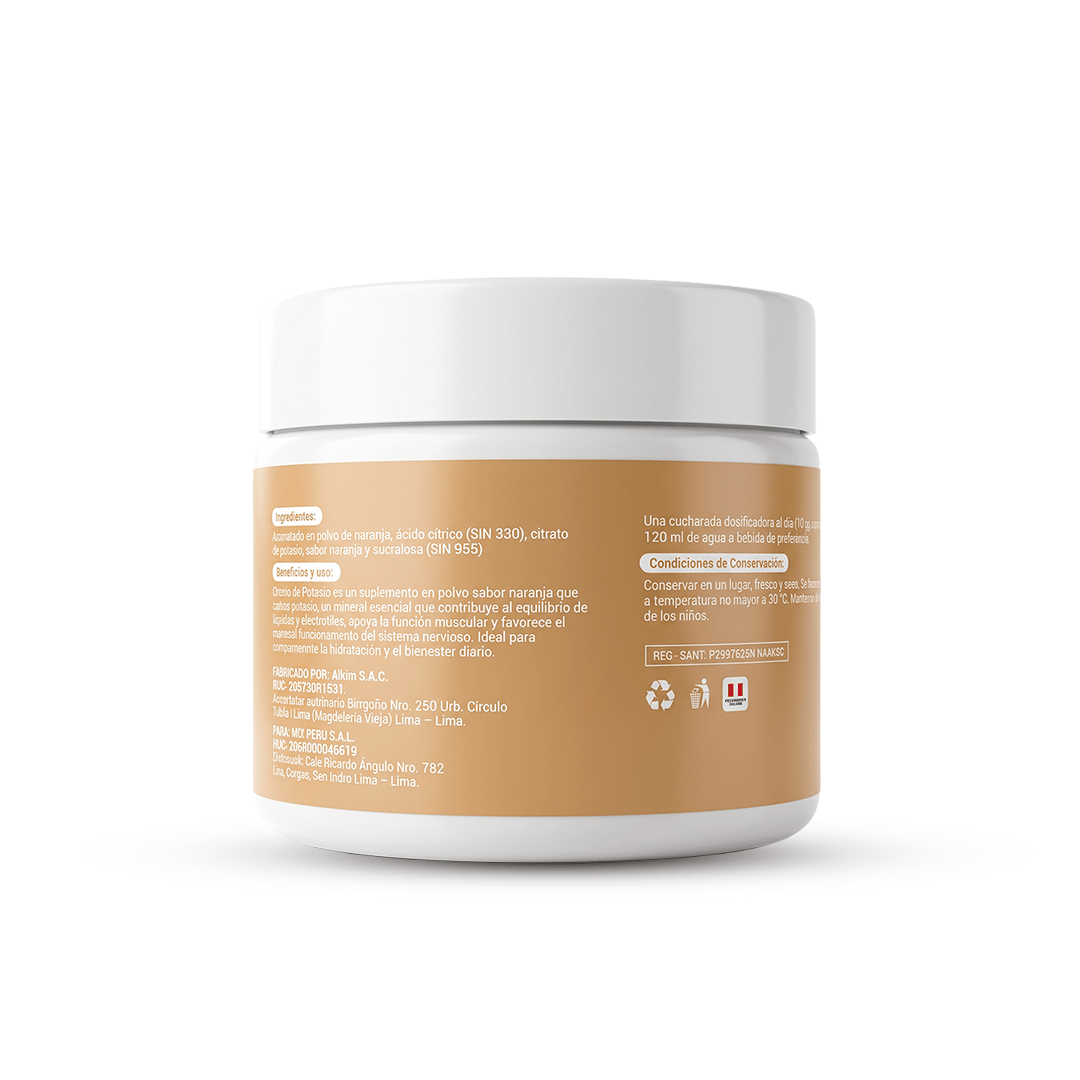 Citrato de Potasio 300 gr TMX Wellness