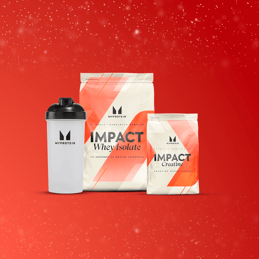 PROMO FIT: Impact whey Isolate 1kg + Creatina 250gr + Shaker 600ml MP TAPA NEGRA