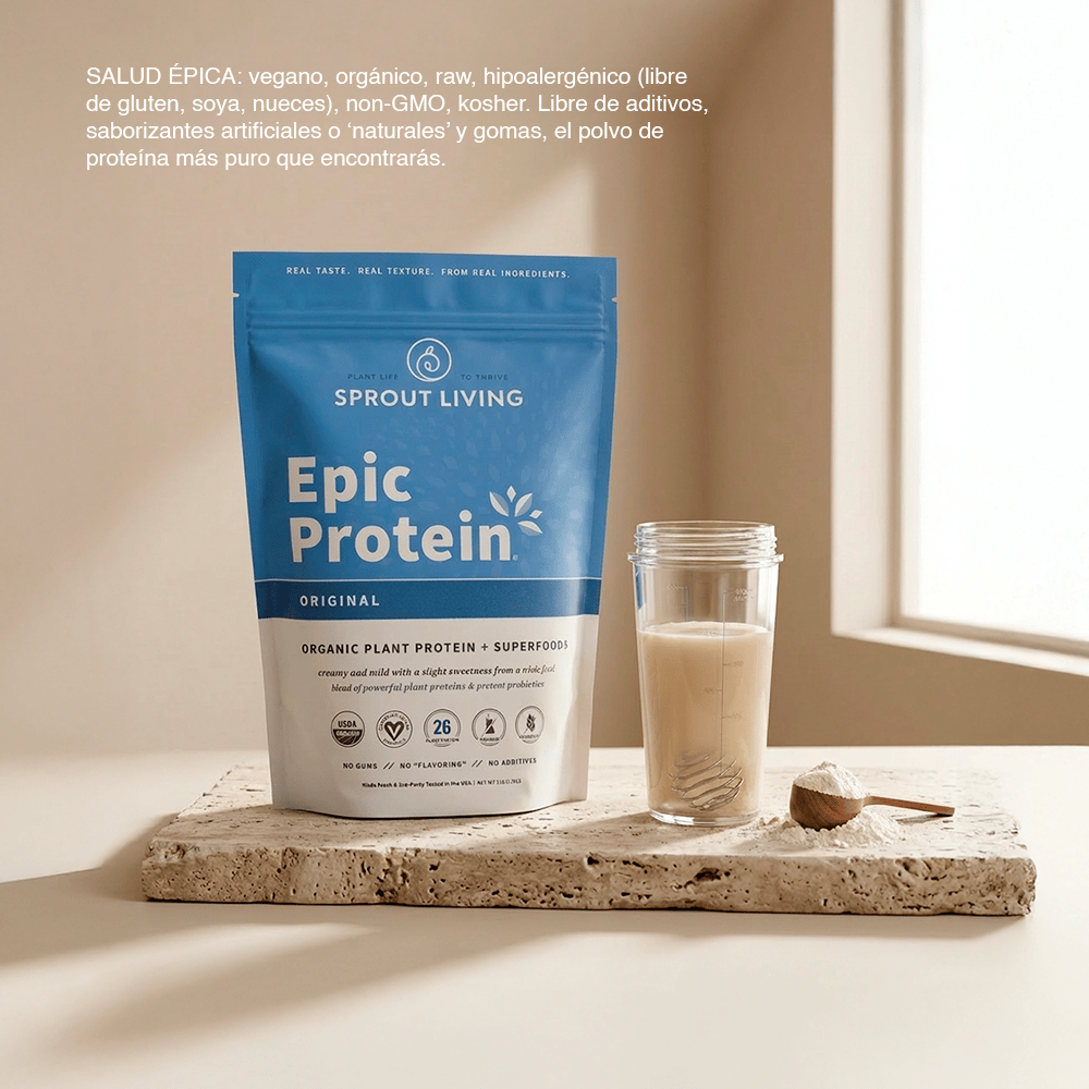 Proteína vegetal orgánica Epic Protein Original