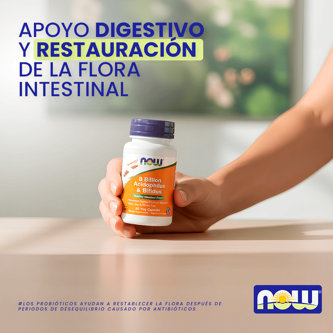 PROBIÓTICOS 8 Billion Acidophilus & Bifidus