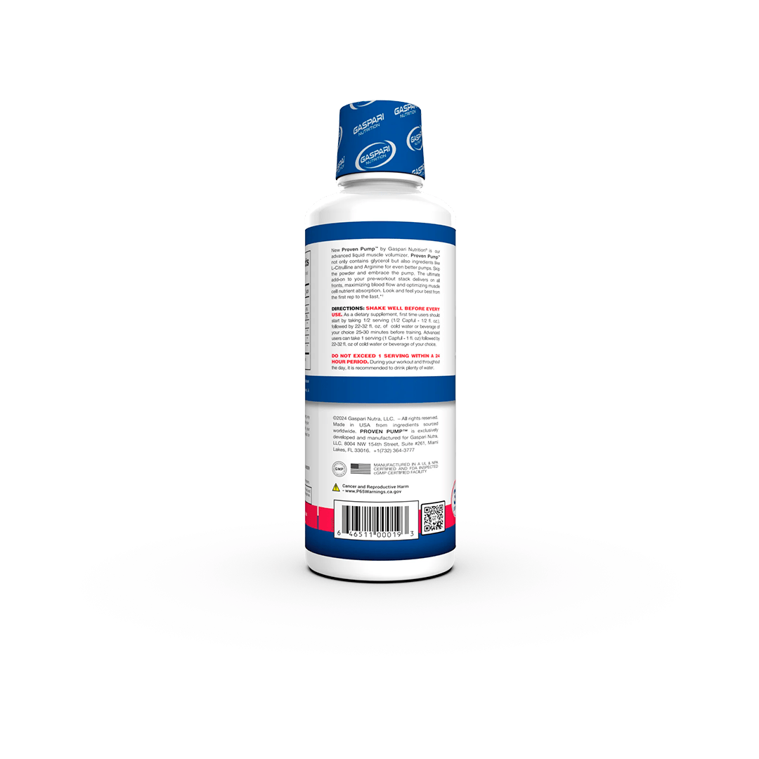 Proven Pump Glycerol – Gaspari Nutrition (Mixed Berry)