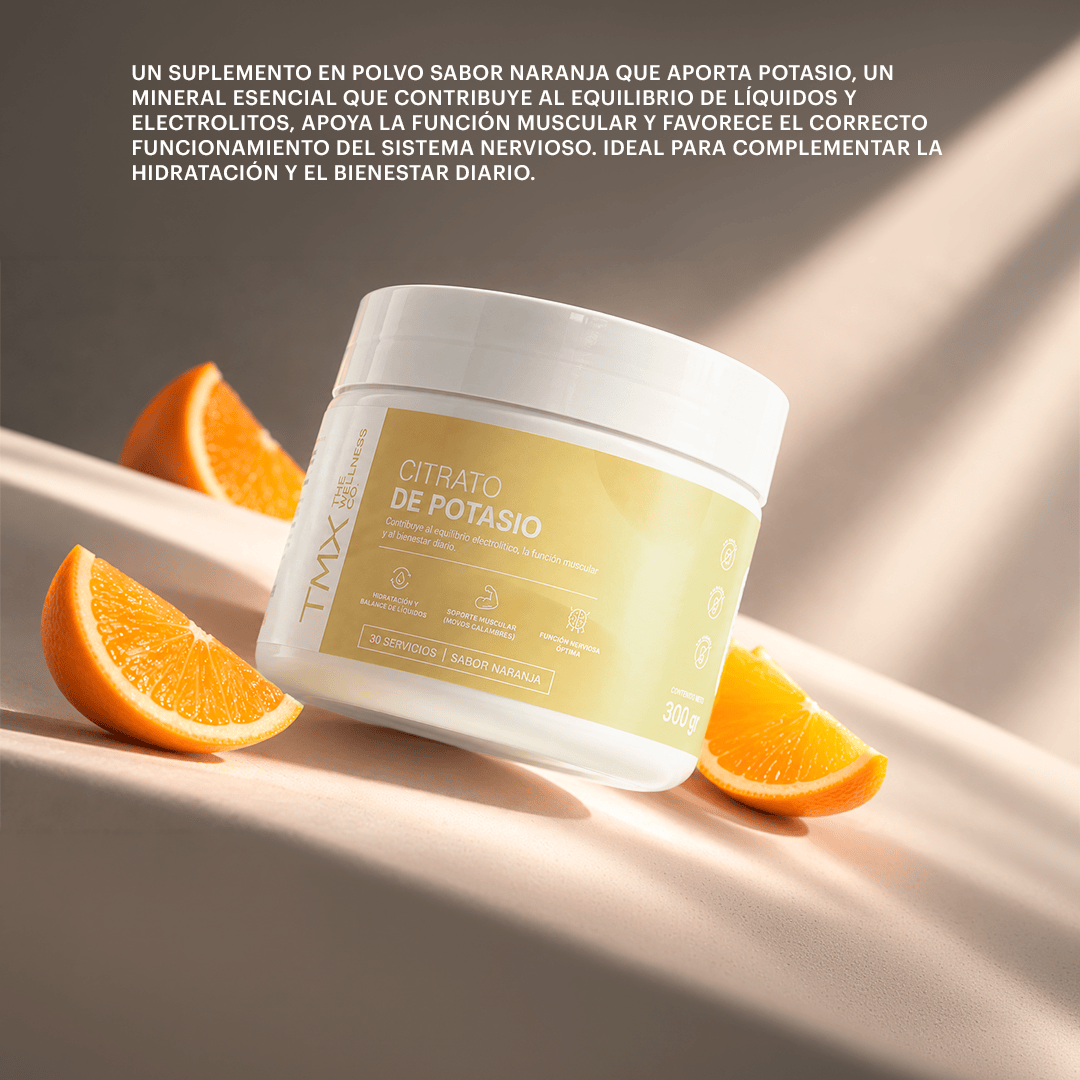 Citrato de Potasio 300 gr TMX Wellness