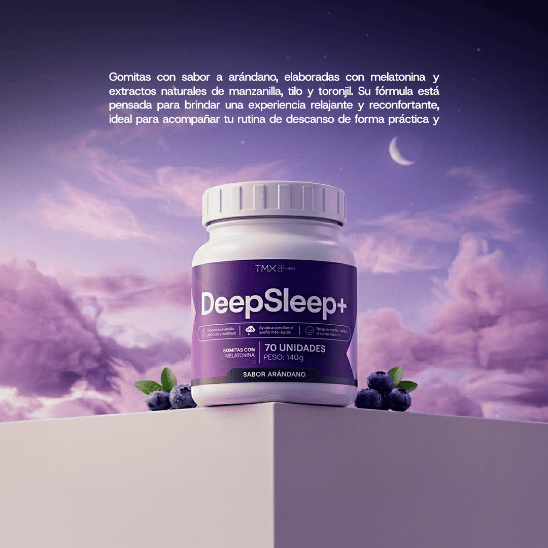 DEEP SLEEP+ Gomitas Arándano