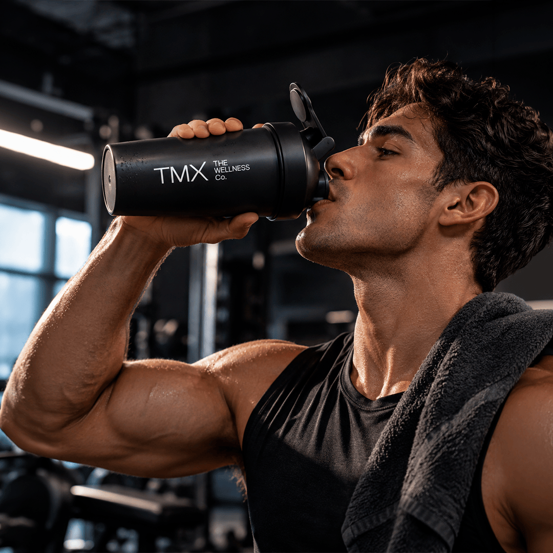 Shaker Negro 600 ml TMX Wellness
