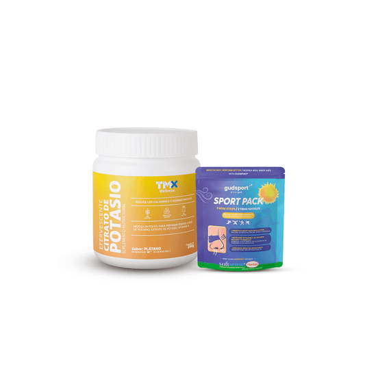 Citrato de Potasio Efervescente 250gr + 2 Tiras Nasales Gudsport de REGALO
