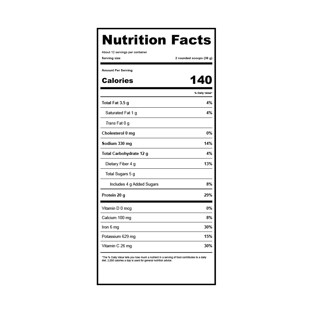 Proteína vegetal orgánica Epic Protein Chocolate