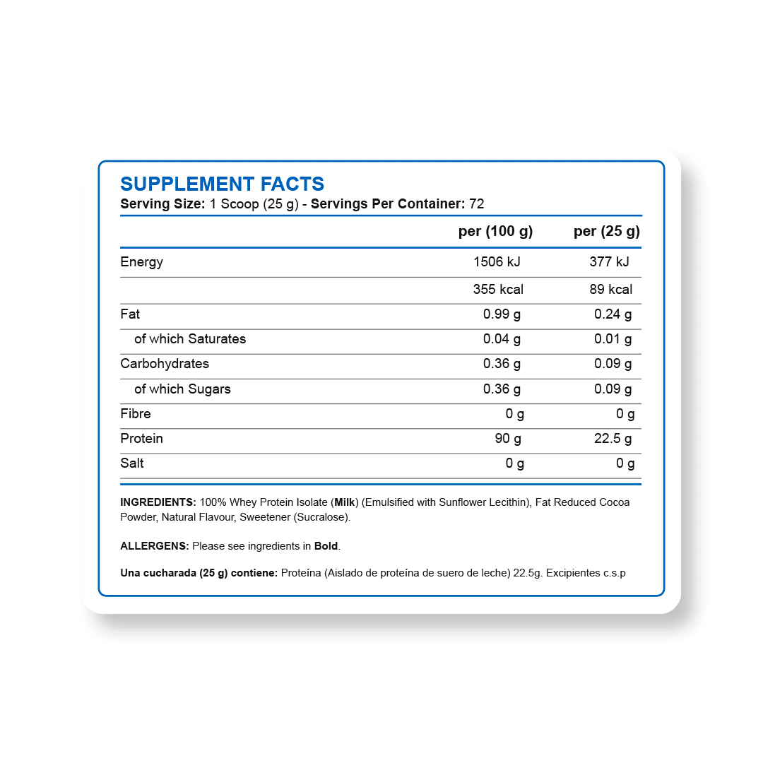 Iso XP Whey Protein Isolate