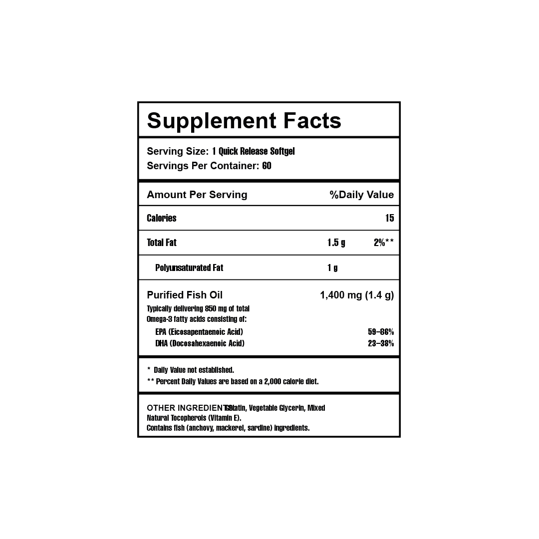 Fish Oil 1400mg