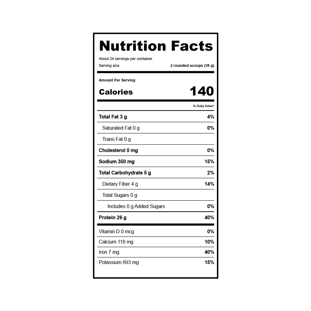 Proteína vegetal orgánica Epic Protein Original