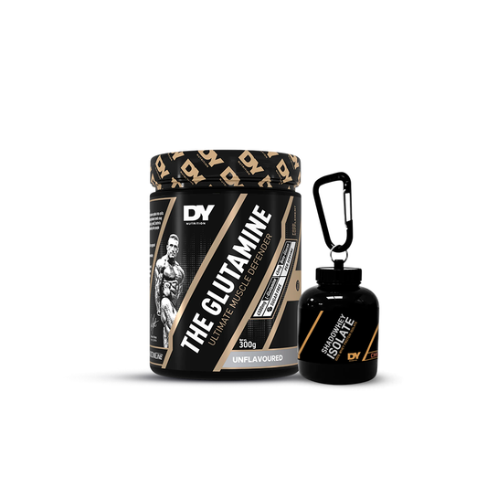 Mamá sin Límites: The Glutamine DY 300gr + Llavero Embudo