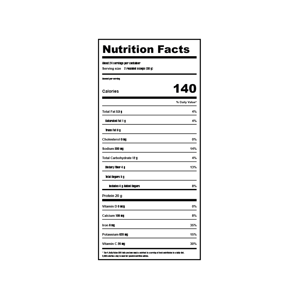 Proteína vegetal orgánica Epic Protein Chocolate