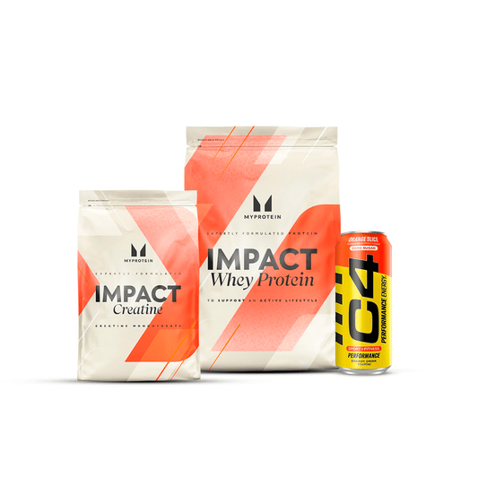 PROMO CYBER: Impact whey Protein 1kg + Creatina 250gr MP + Lata C4