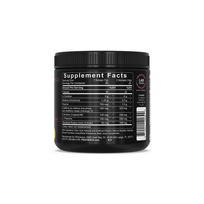 Pre Workout Prolific Pescience