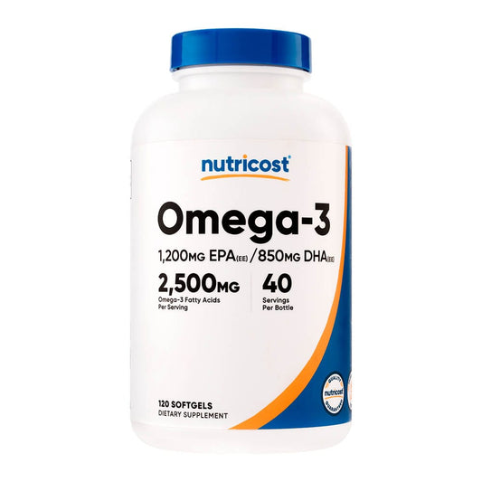 Omega-3 Softgels Nutricost