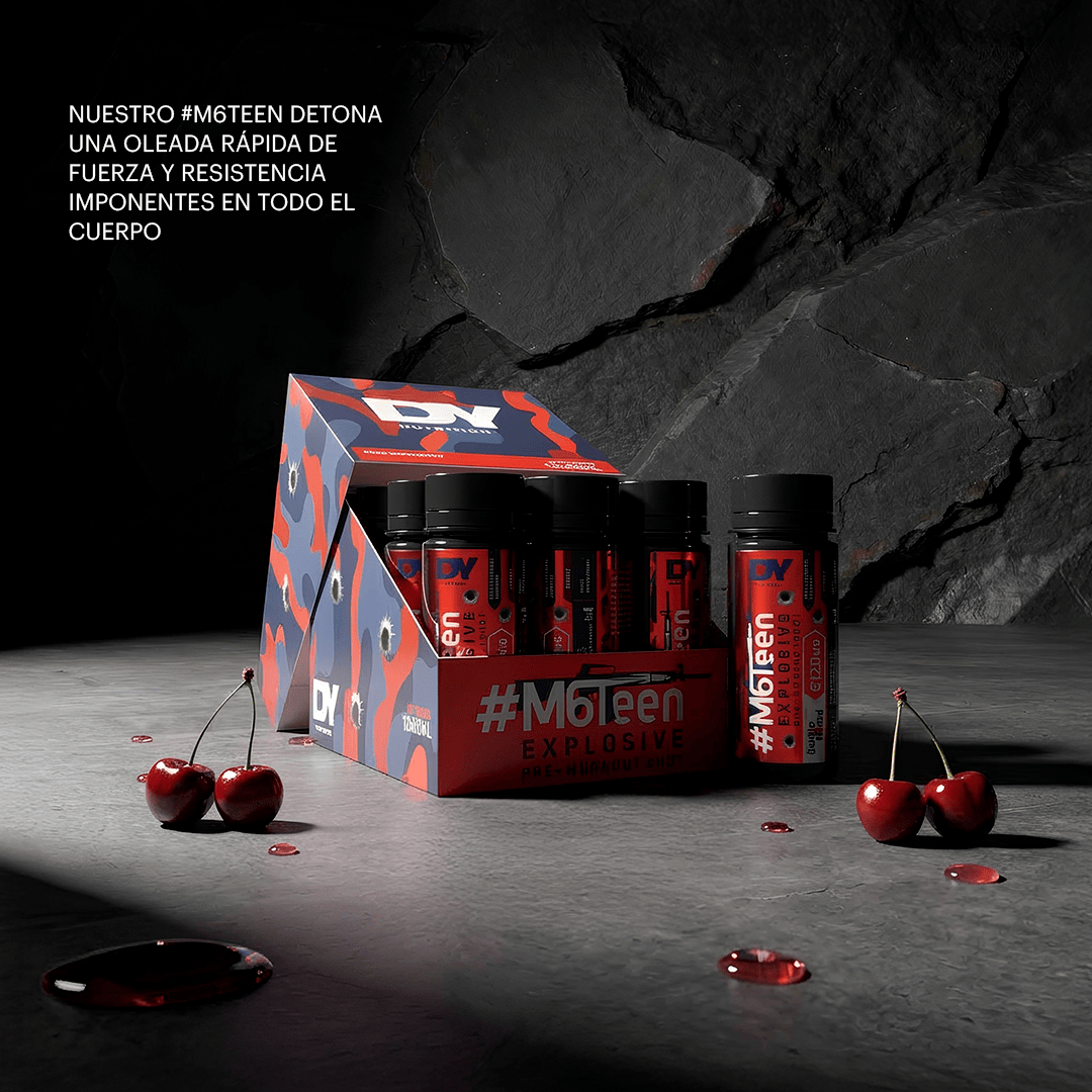 Caja Pre Workout M6Teen