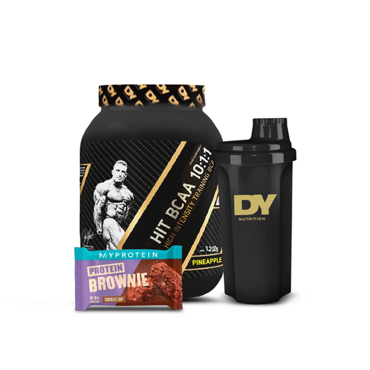 Hit bcaa 1.2kg + Shaker DY 700ml + 1UND Brownie