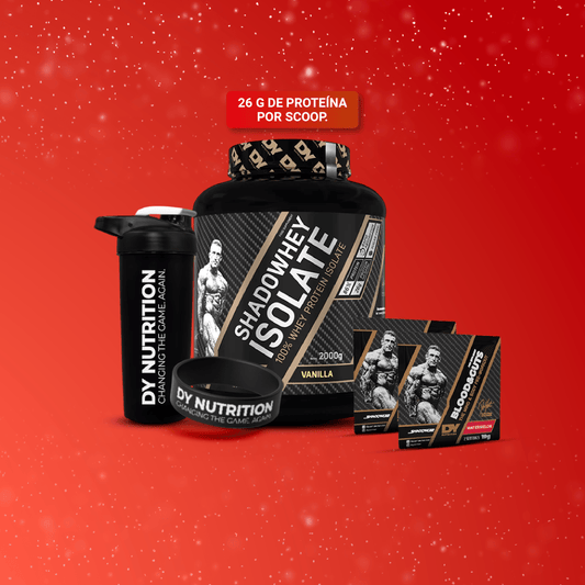 PROMO FIT: ShadowIsolate 2kg + Shaker DY 700 ML + 2 Samples Blood & Guts 19gr
