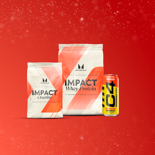 PROMO FIT: Impact whey Protein 1kg + Creatina 250gr MP + Lata C4