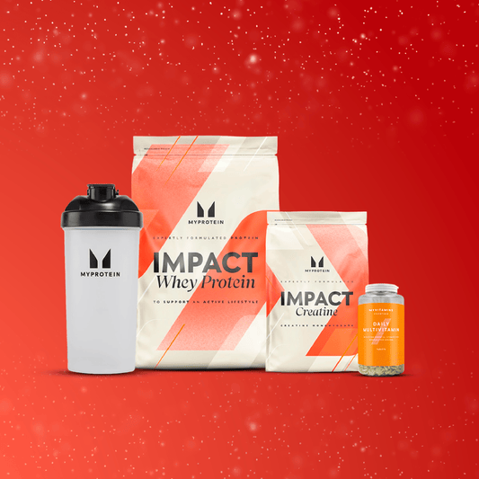 PROMO FIT: Impact Whey 2.5kg + Creatina 250gr + Shaker 600 Ml MP TAPA NEGRA+ Daily Multivitamin 60 caps