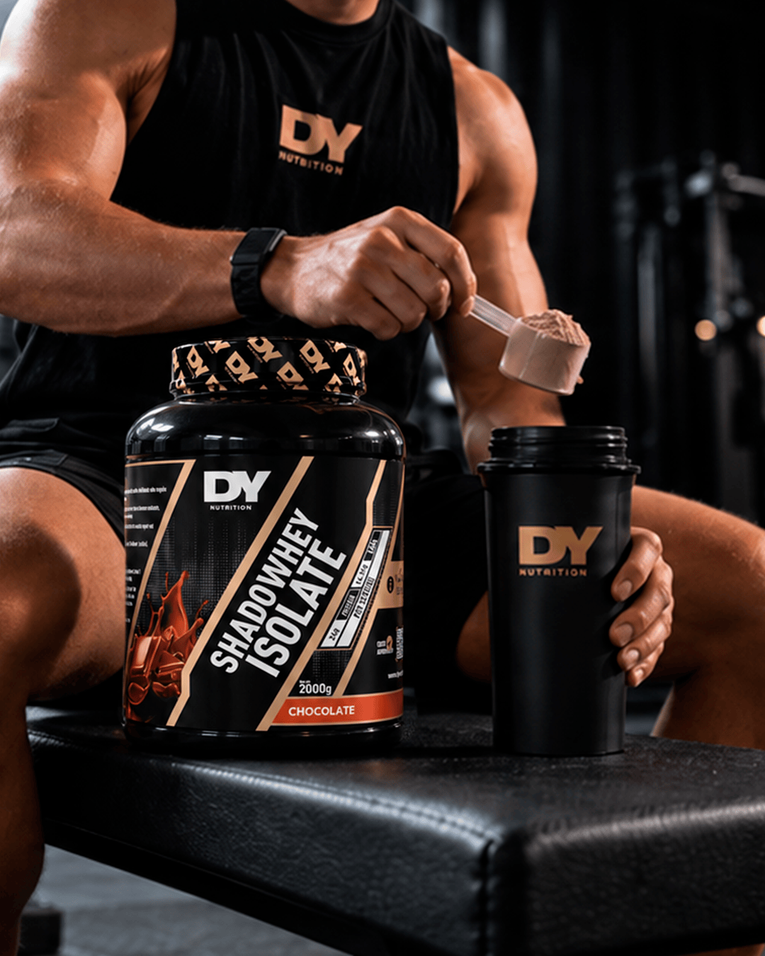 Preparación de Shadowhey Isolate Chocolate