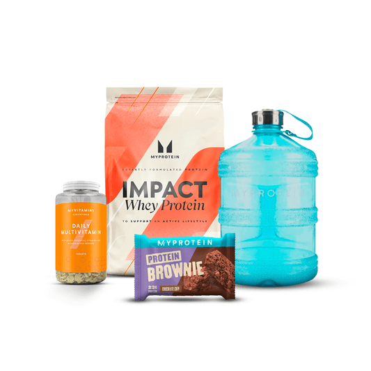 Promo Exclusiva: Impact Whey Protein 2.5kg +  1 und Multivitamínico+ 1 Brownie Chocolate + Galonera