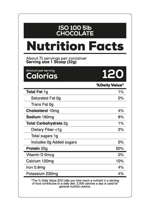 Iso 100 Hydrolyzed