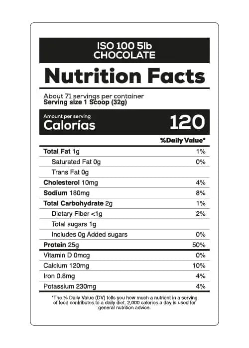 Iso 100 Hydrolyzed