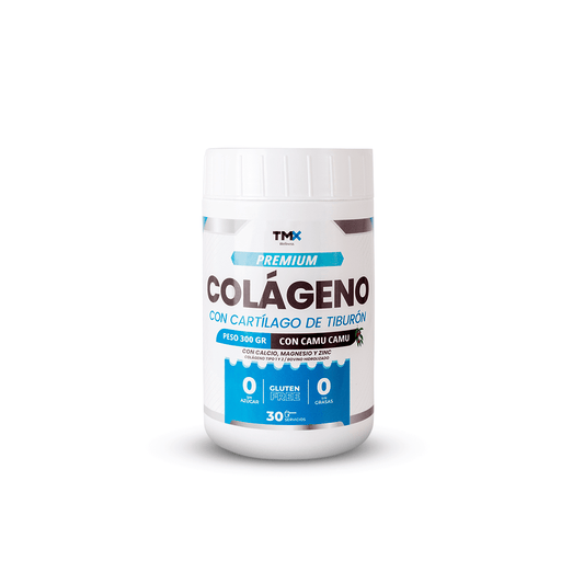 Colágeno Hidrolizado Premium TMX con Cartílago de Tiburón / camu camu