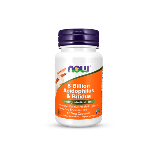 PROBIÓTICOS 8 Billion Acidophilus & Bifidus NOW